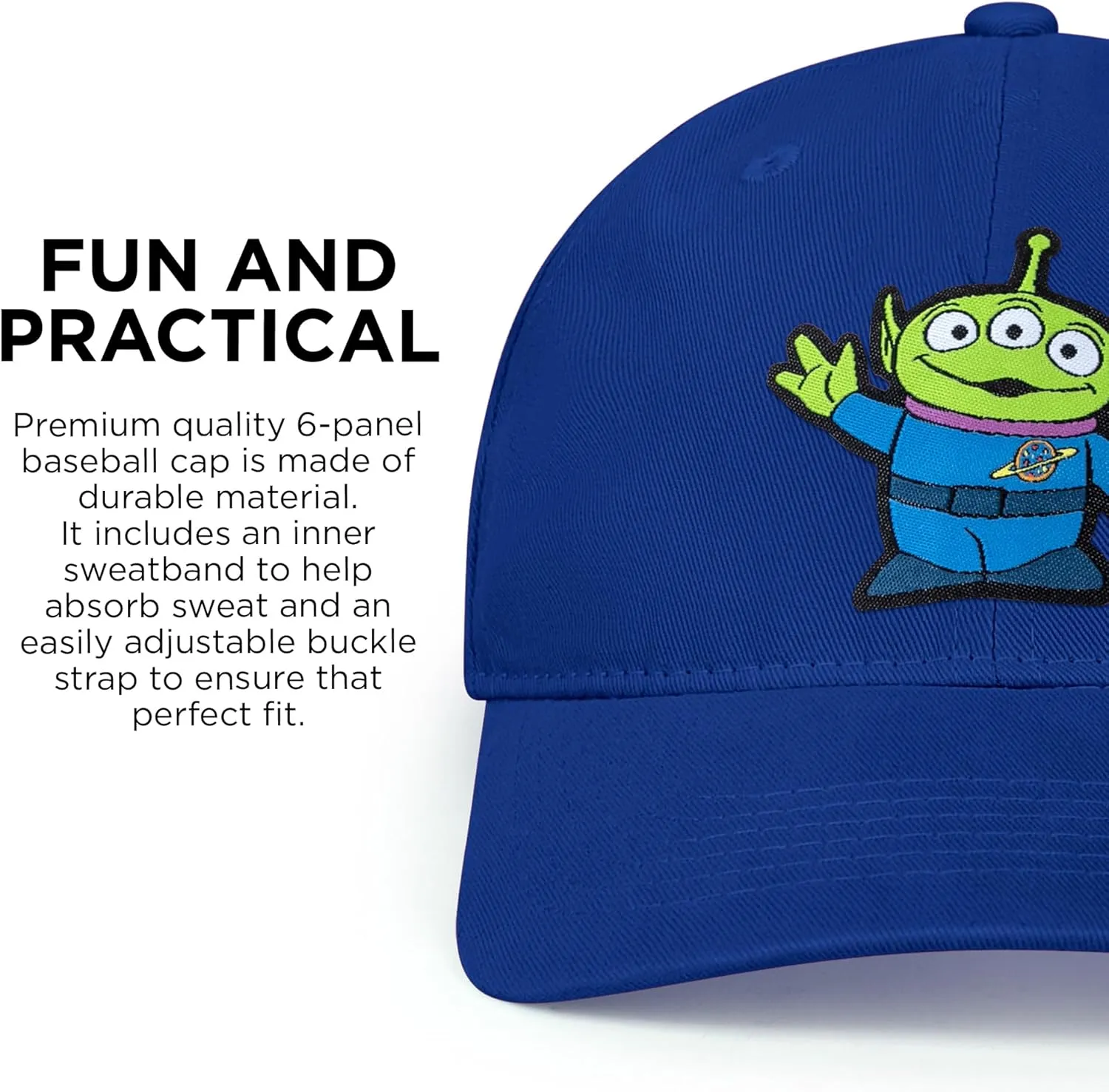 Disney Adult Baseball Cap, Toys Story, Alien Adjustable Dad Hat