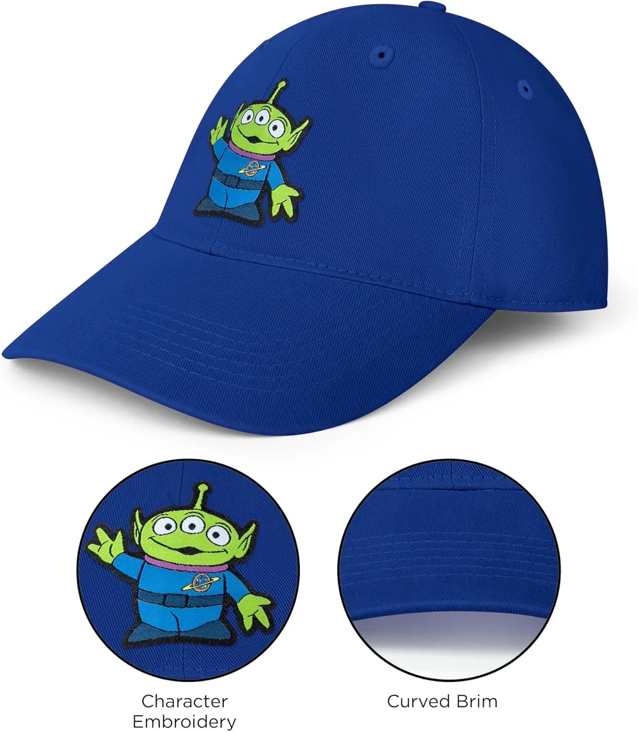 Disney Adult Baseball Cap, Toys Story, Alien Adjustable Dad Hat