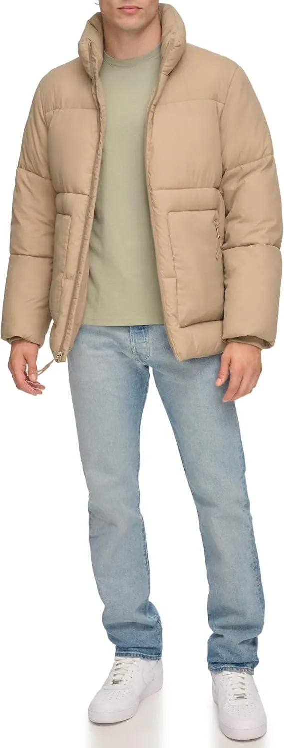 DKNY Men's Block Puffer Jacket