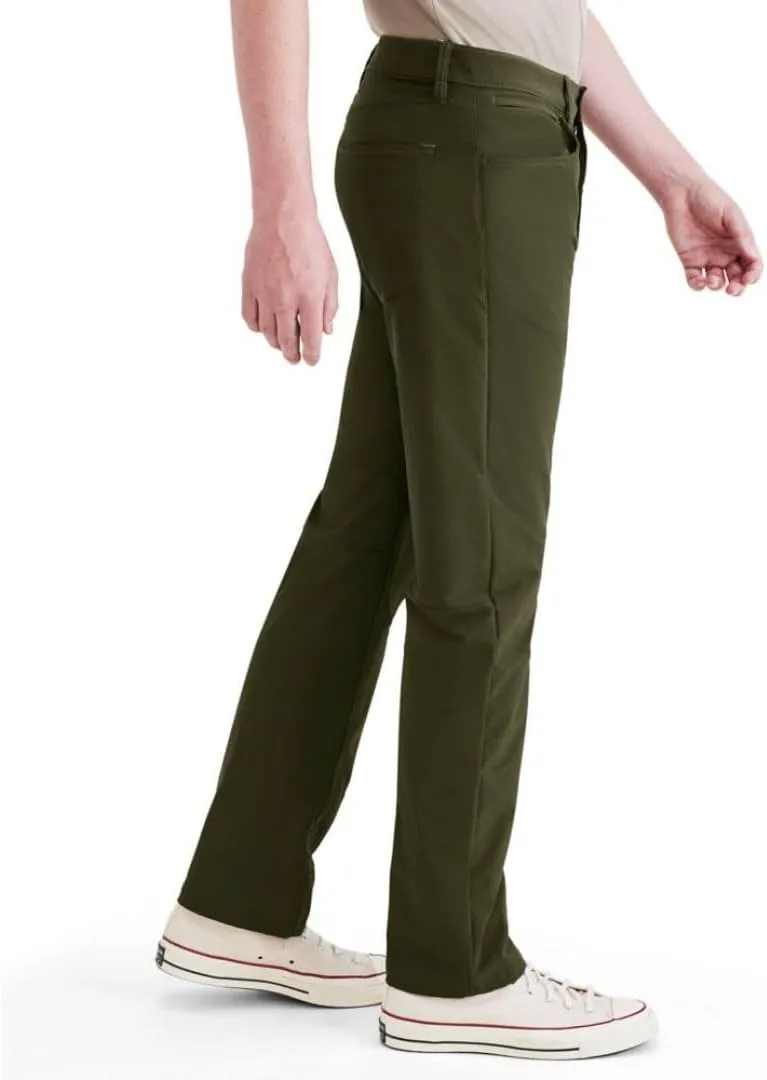 DOCKERS Men's Straight Fit Go Jean Cut Pants