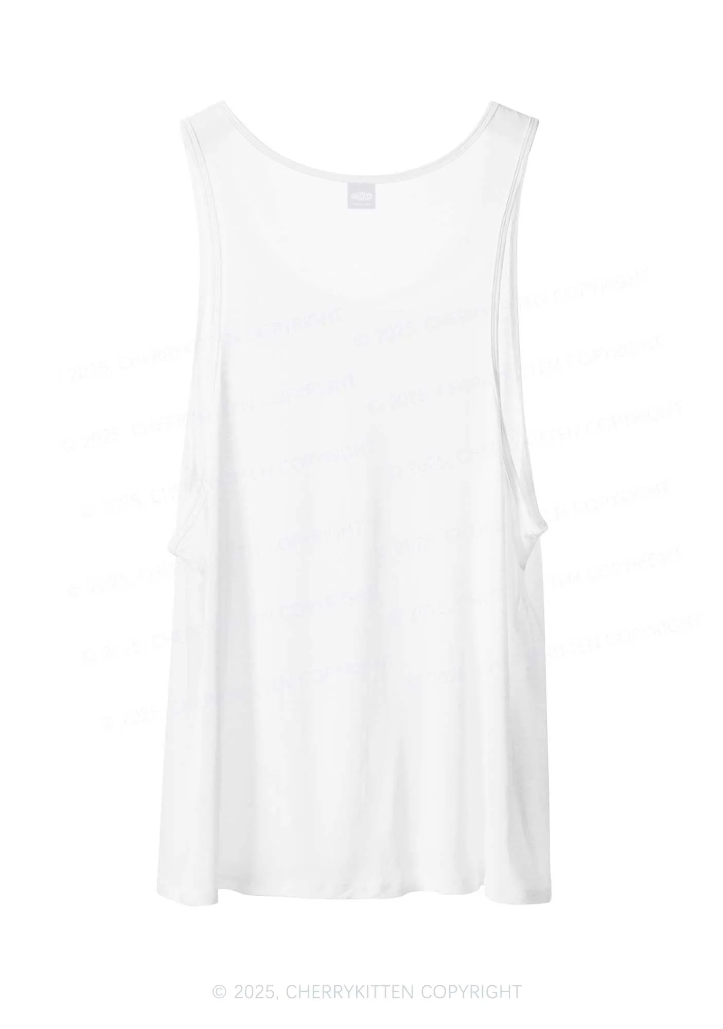 Dont Play Dubstep Y2K Sheer Boyfriend Tank Cherrykitten