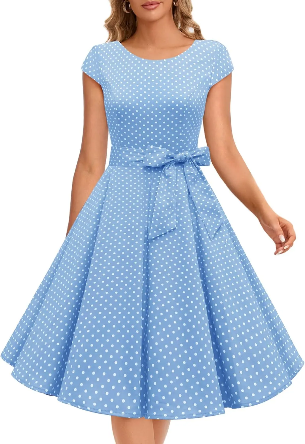 Dressystar Women's Vintage Cocktail Party Dress 1950s Retro Rockabilly Prom Dresses