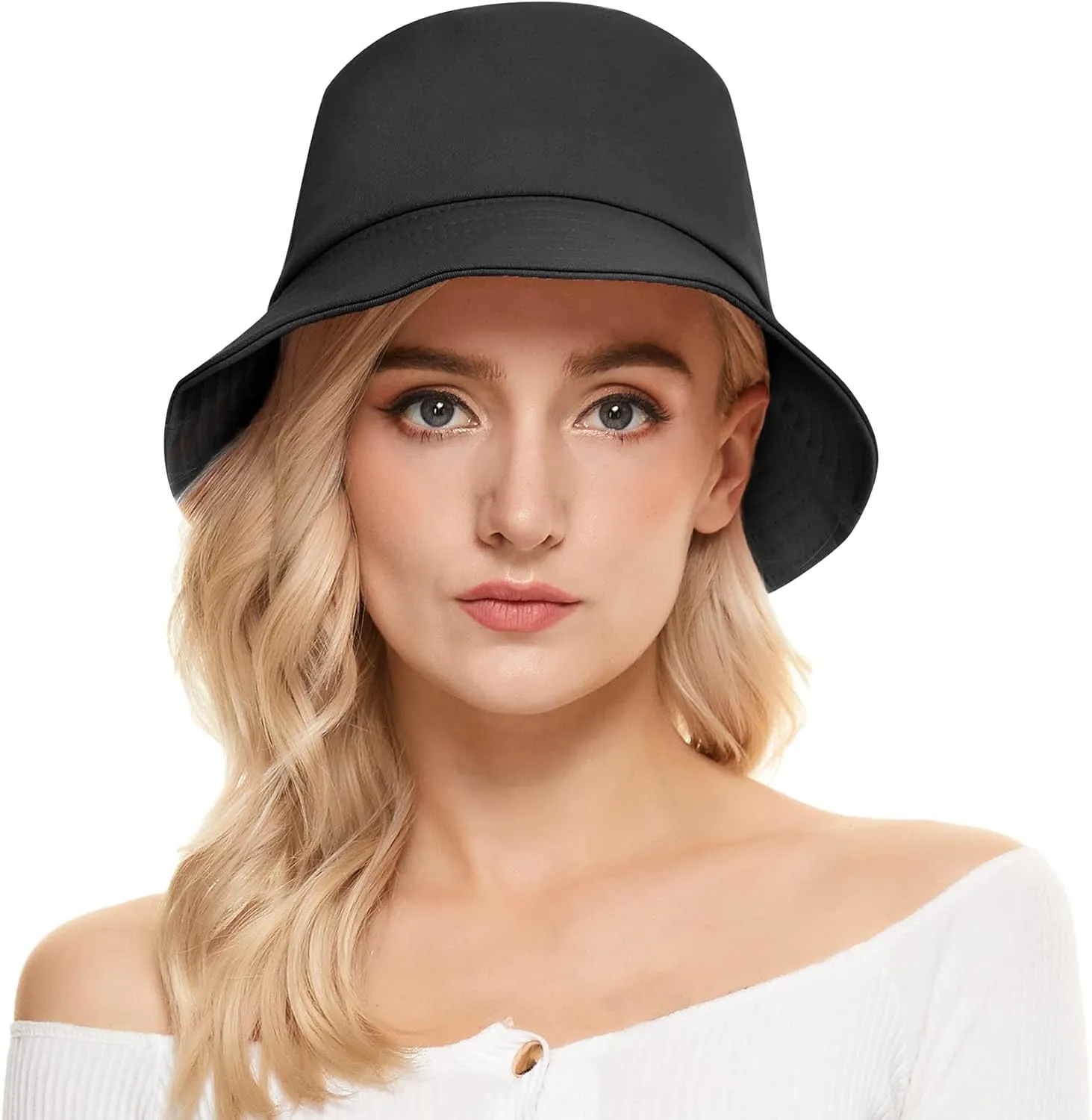 Durio Bucket Hat for Women Teens Travel Summer Womens Bucket Hats Packable Beach Sun Hat