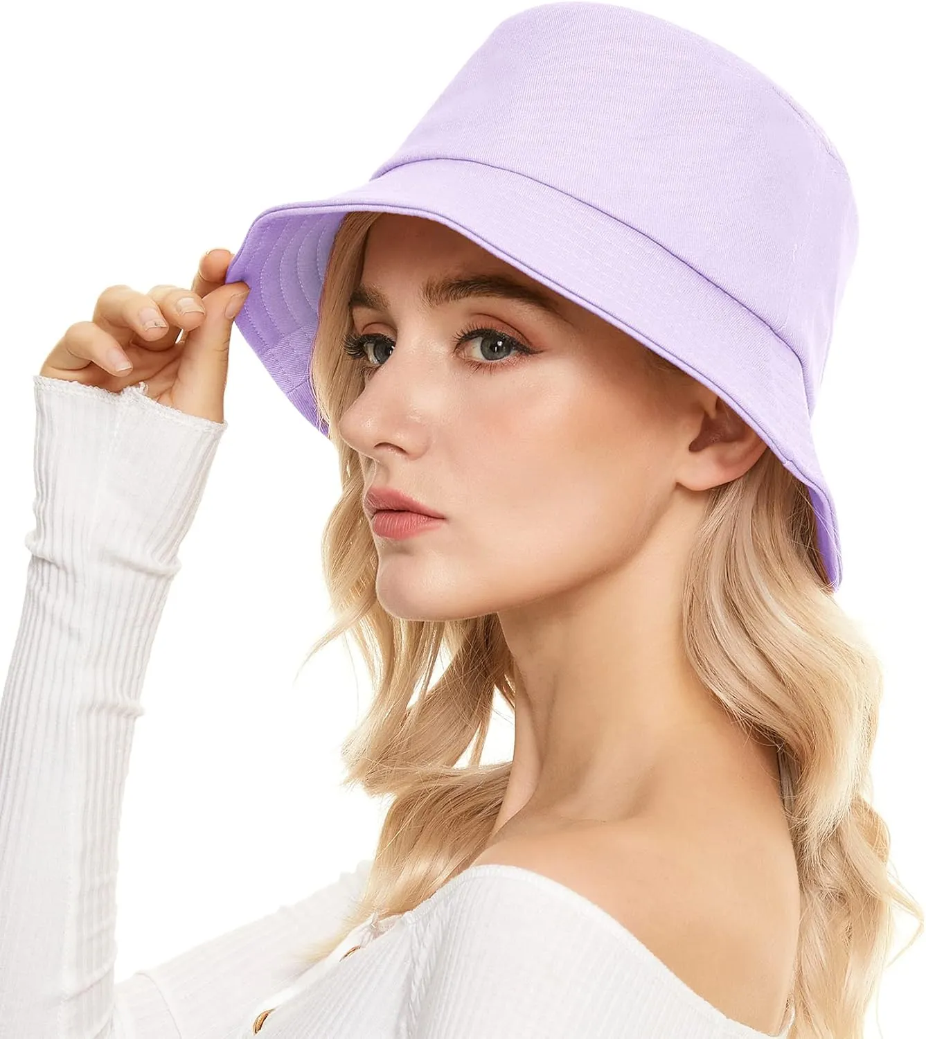 Durio Bucket Hat for Women Teens Travel Summer Womens Bucket Hats Packable Beach Sun Hat