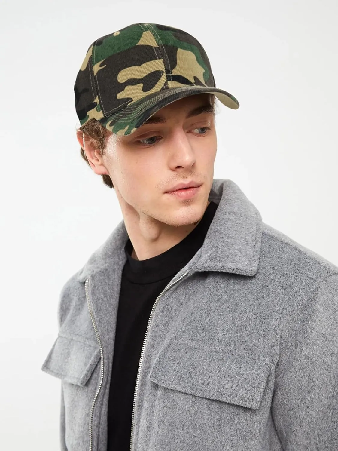 Edoneery Men Women Baseball Cap-Low Profile Adjustable Washed Cotton Golf Dad Hat