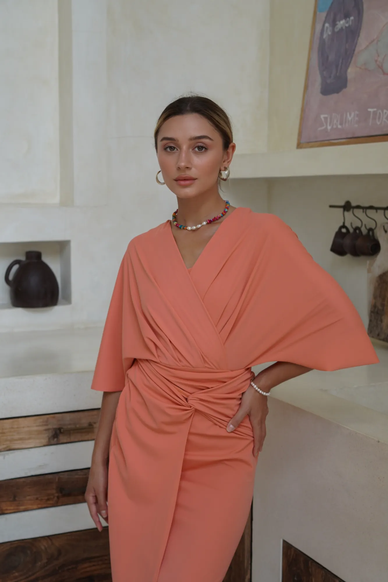 Ella Swim Set with Sofia 2.0 Skirt in Crabapple