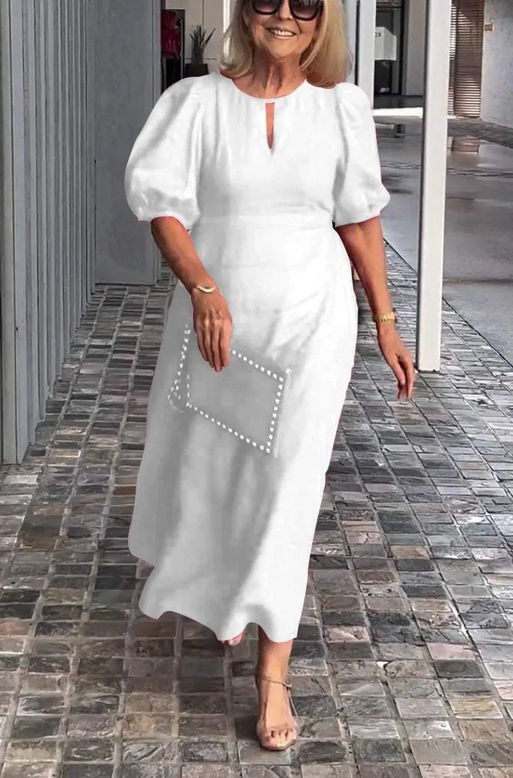 ELSIE™ | ELEGANT ESSENCE MIDI DRESS