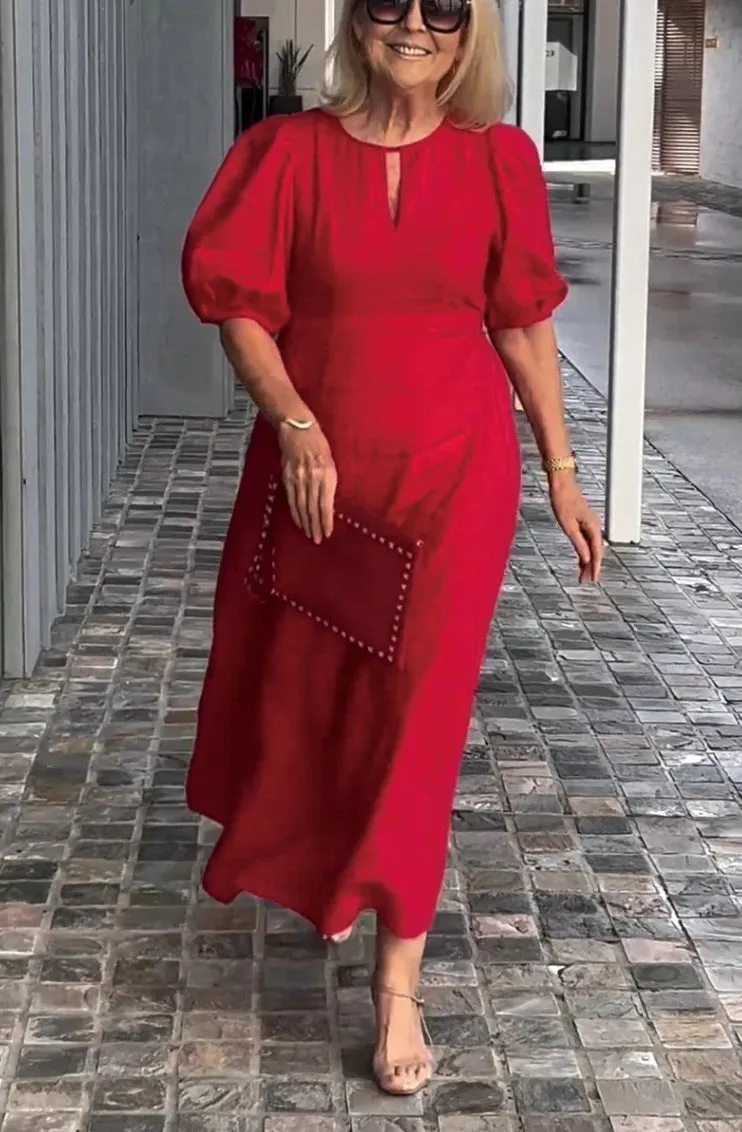 ELSIE™ | ELEGANT ESSENCE MIDI DRESS