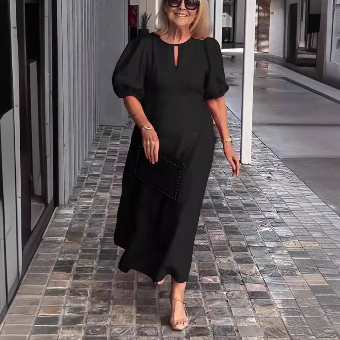ELSIE™ | ELEGANT ESSENCE MIDI DRESS