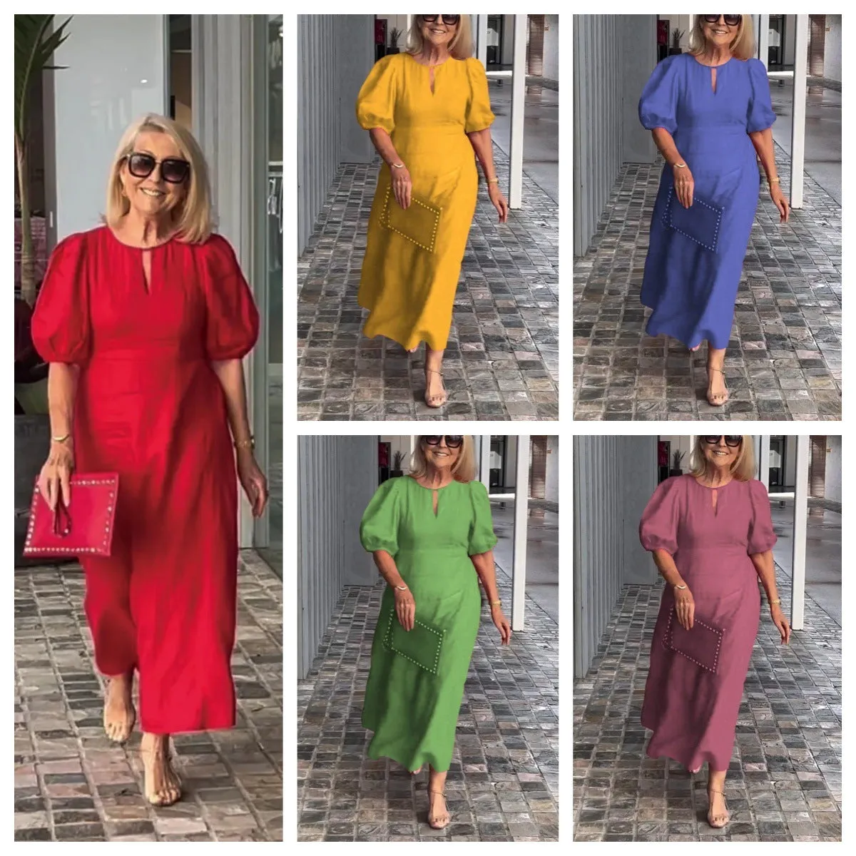 ELSIE™ | ELEGANT ESSENCE MIDI DRESS