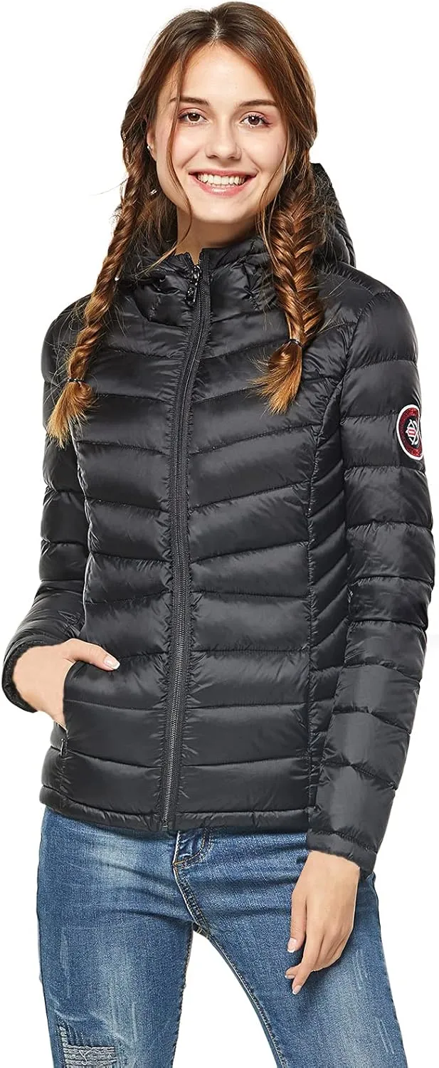 Extreme Pop Womens Goose Down Jackets Size XS-XL UK Brand DHL Delivery 3-5 Working Days