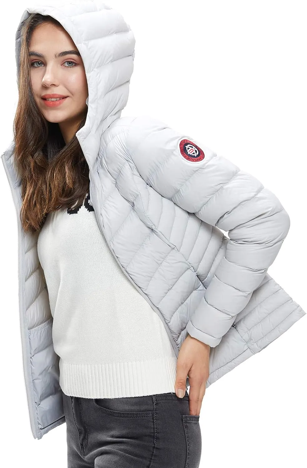Extreme Pop Womens Goose Down Jackets Size XS-XL UK Brand DHL Delivery 3-5 Working Days