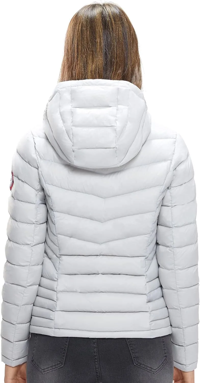 Extreme Pop Womens Goose Down Jackets Size XS-XL UK Brand DHL Delivery 3-5 Working Days