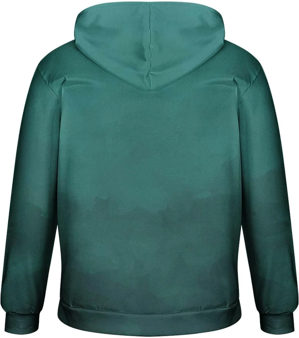 Finelylove Hoodies for Men Loose Fit Gradient Hoodies Pullover Long Sleeve Hooded Collar Drawstring Casual Sweatshirt