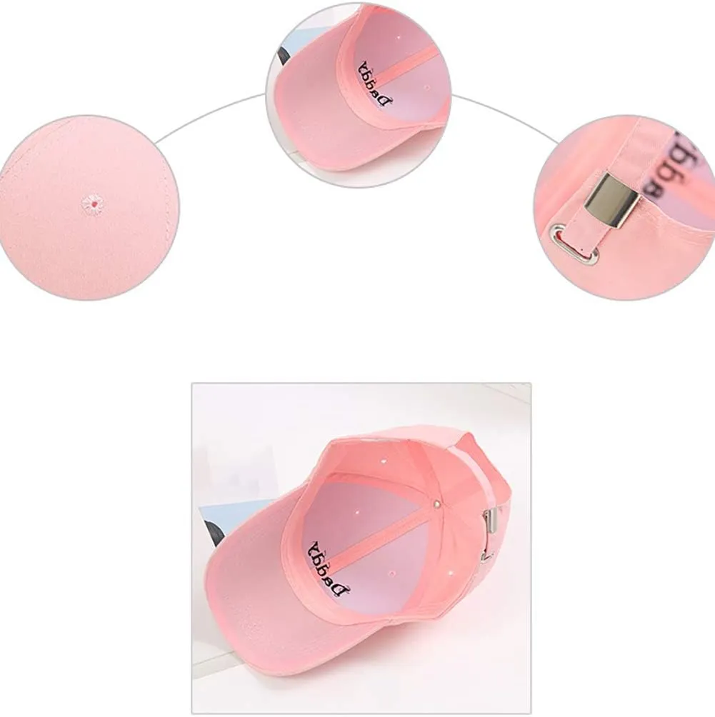 Foetest Cap Adjustable Baseball Cap Daddy Hat Headdress Dad-Cap Hat Sunhat Hip-Hop Flat Snapback