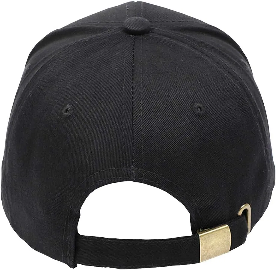 Foetest Cap Adjustable Baseball Cap Daddy Hat Headdress Dad-Cap Hat Sunhat Hip-Hop Flat Snapback
