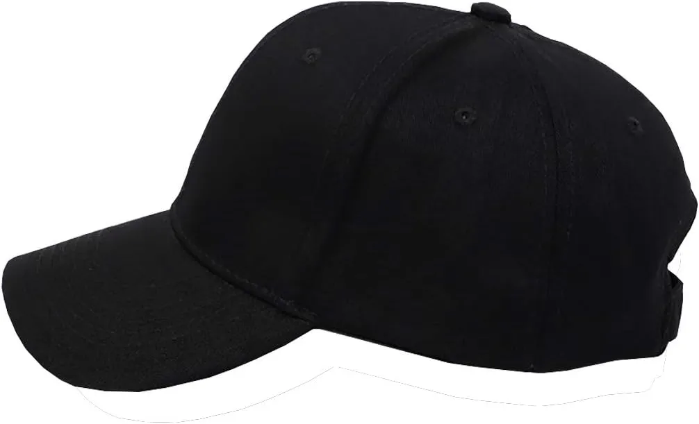 Foetest Cap Adjustable Baseball Cap Daddy Hat Headdress Dad-Cap Hat Sunhat Hip-Hop Flat Snapback