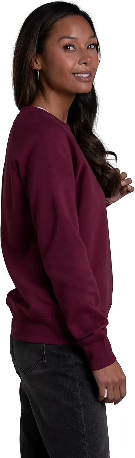 Fruit of the Loom Women's Crafted Comfort Fleece Sweatshirts & Hoodies, Crewneck & Pullover Sweatshirt for Women
