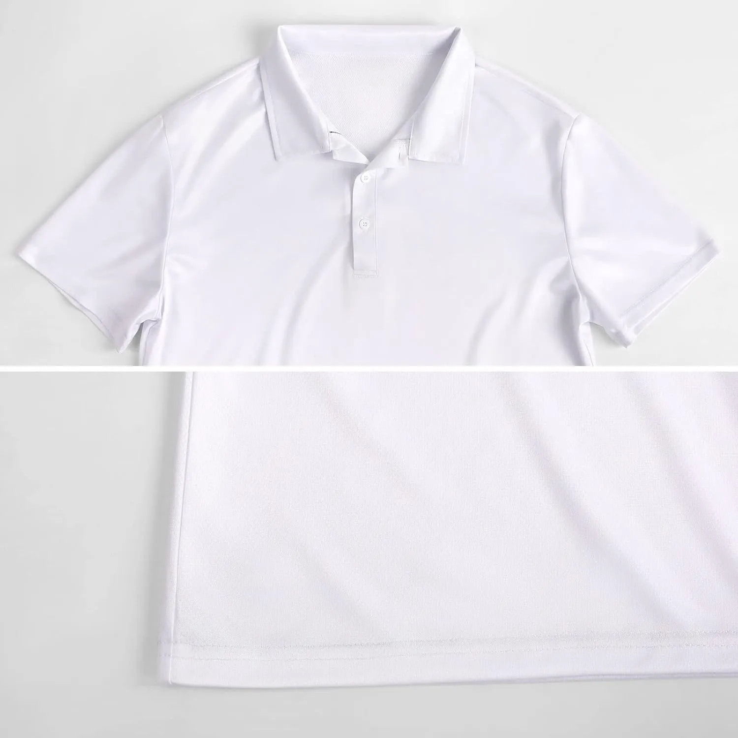 Funny Crab Men's Polo Shirt Casual Golf Polo Shirt Short Sleeve Sports T-Shirt