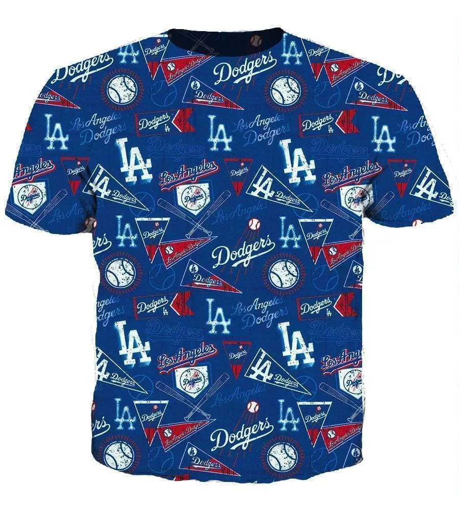Funny Los Angeles Dodgers Hoodies - Pullover Blue Hoodie