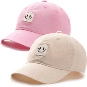 FURTALK Kids Toddler Baseball Hat Boys Girls Adjustable UPF50  Washed Cotton Baseball Cap
