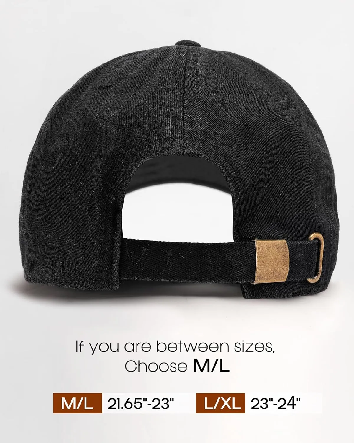 FURTALK Unisex Vintage Washed Unstructured Baseball Cap Washed Cotton Adjustable Dad Hat