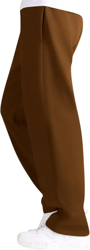 FZVYD Mens Sweatpants Pants Casual Jogging Sports Elastic Lightweight Wide Leg Long Straight Lounge Trousers with Pockets