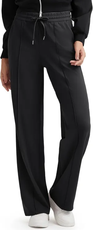 G4Free Womens Sweatpants Wide Leg Yoga Pants with Pockets Drawstring High Waist Casual Lounge Pants Petite/Regular/Tall