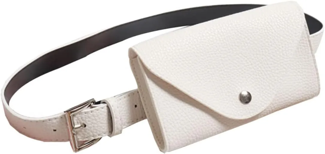 Gatuida PU Beige Pack for Women Stylish Envelope Phone Bag Belt Purse Versatile Design for Hands Convenience for Daily Use Running and Travel