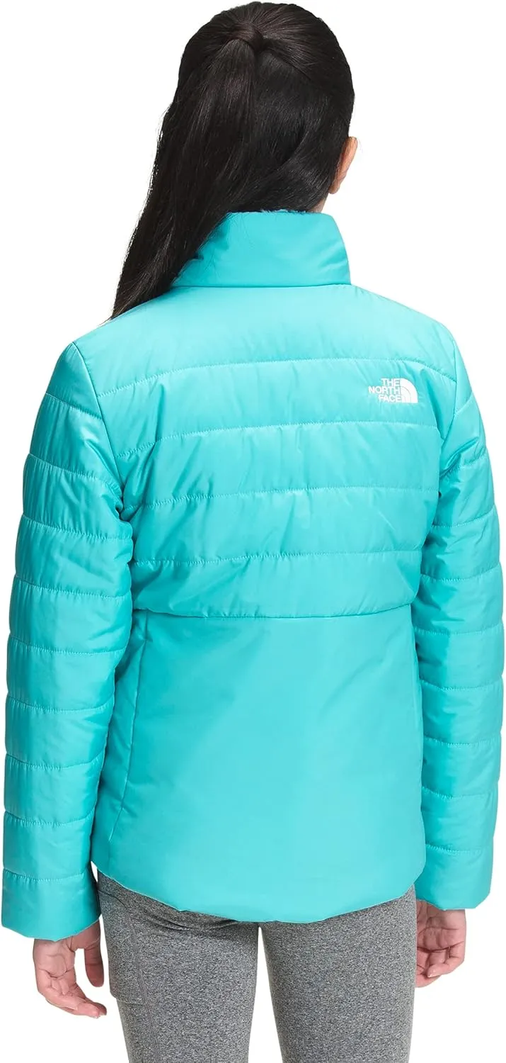 Girls' Reversible Mossbud Swirl Jacket - TNF Black - (Past Season)