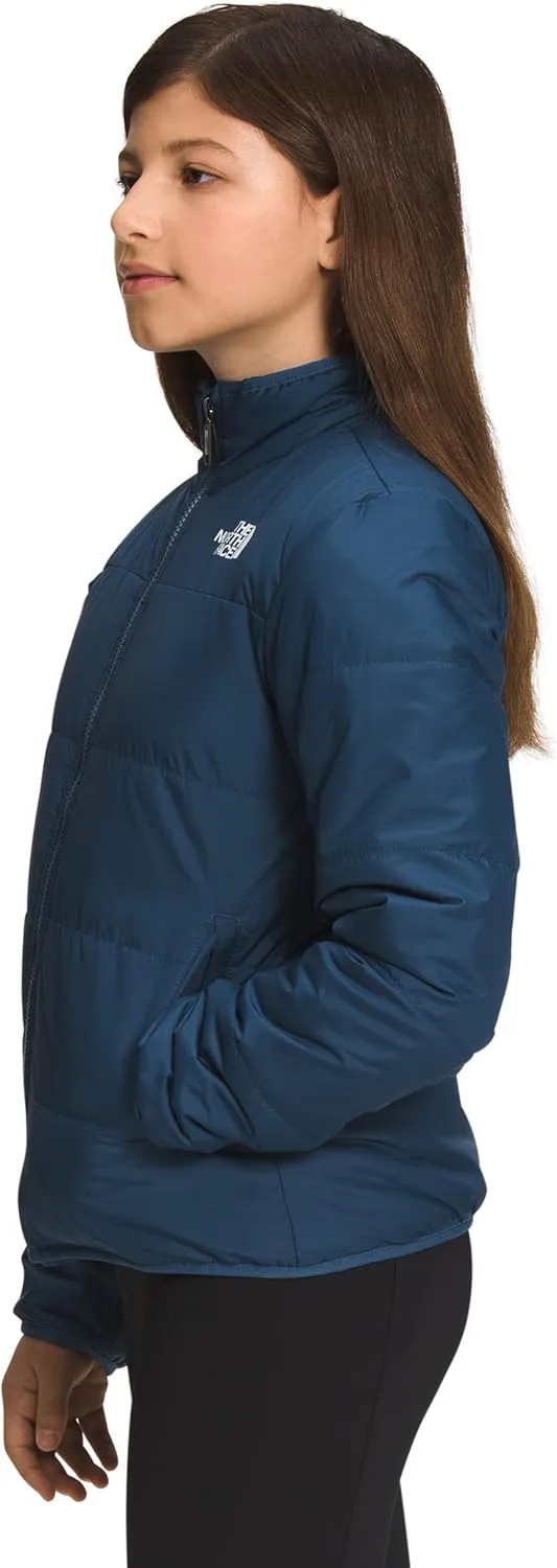 Girls' Reversible Mossbud Swirl Jacket - TNF Black - (Past Season)