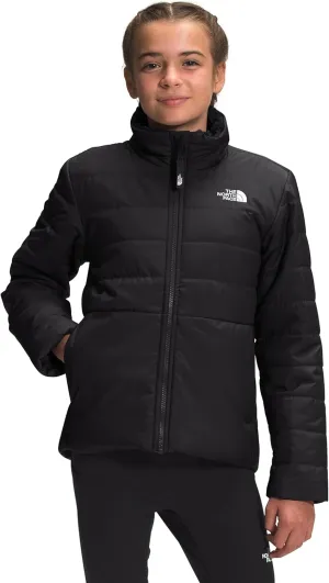 Girls' Reversible Mossbud Swirl Jacket - TNF Black - (Past Season)