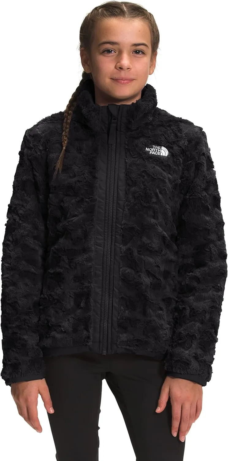 Girls' Reversible Mossbud Swirl Jacket - TNF Black - (Past Season)