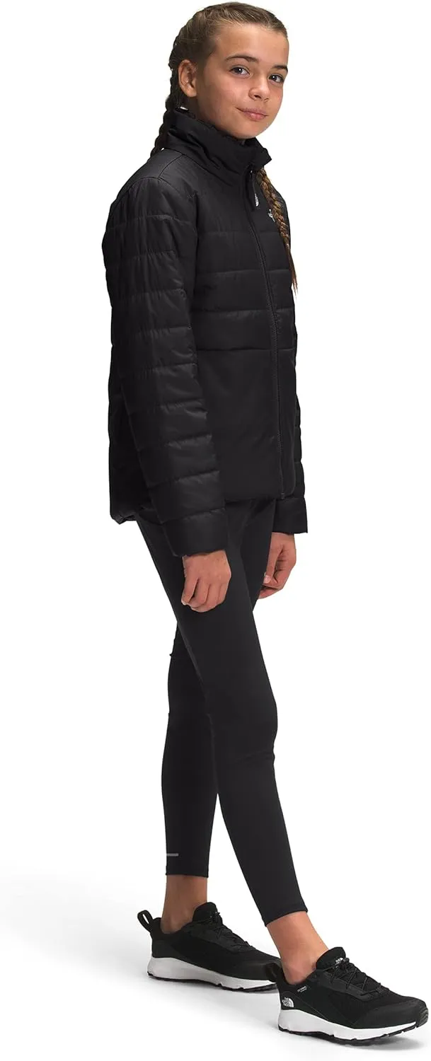 Girls' Reversible Mossbud Swirl Jacket - TNF Black - (Past Season)