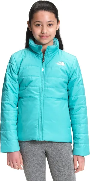 Girls' Reversible Mossbud Swirl Jacket - TNF Black - (Past Season)