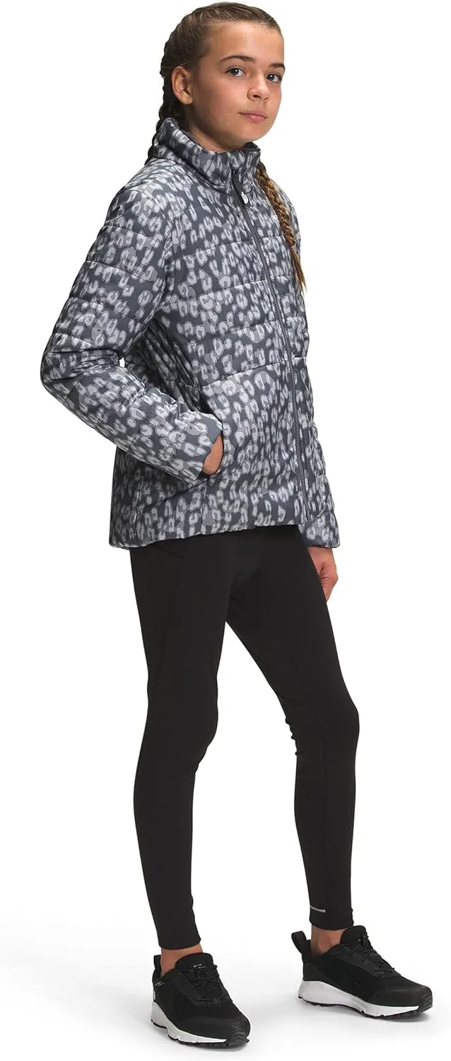 Girls' Reversible Mossbud Swirl Jacket - TNF Black - (Past Season)
