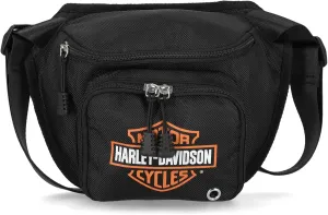 Harley-Davidson Women's Bar & Shield Nylon Fanny Pack Adjustable Waistband