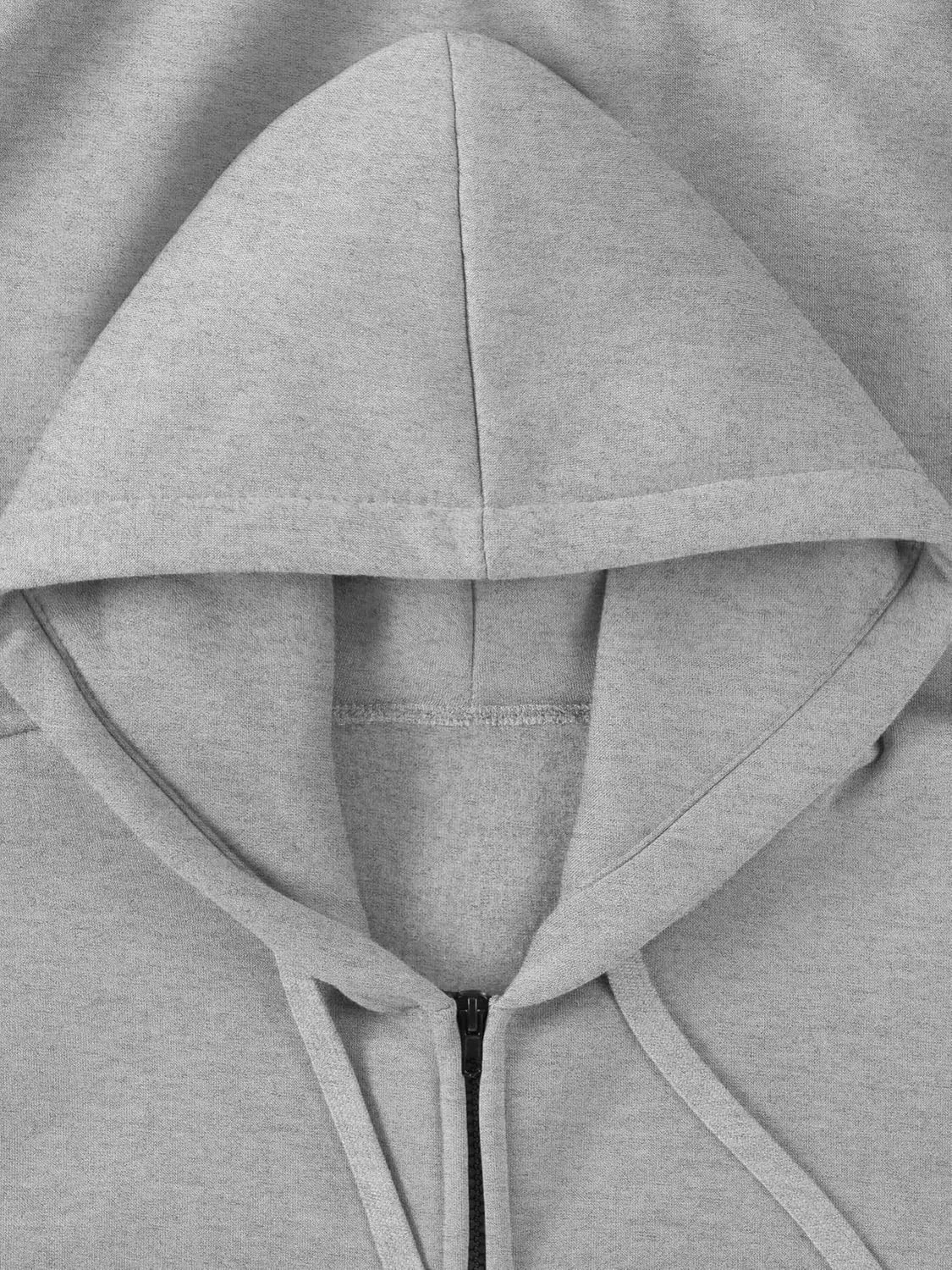 Hat and Beyond Womens Ultimate Heavyweight Zip Up Hoodie Jacket Loose Fit Essentials Fleece Oversized Outerwear XS-5XL