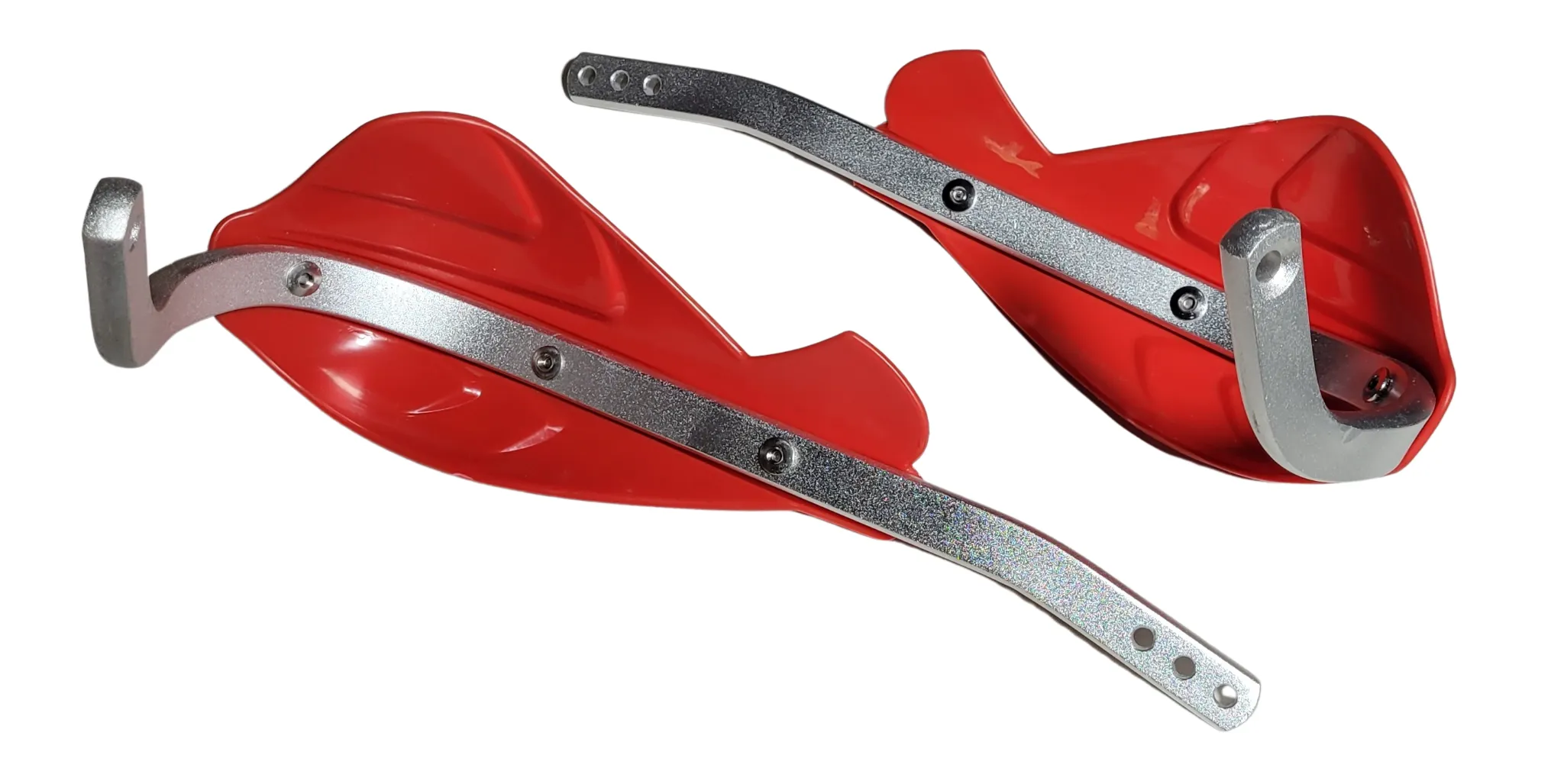 HG12 VENOM REINFORCED HAND GUARDS MOTO X ENDURO MX RED