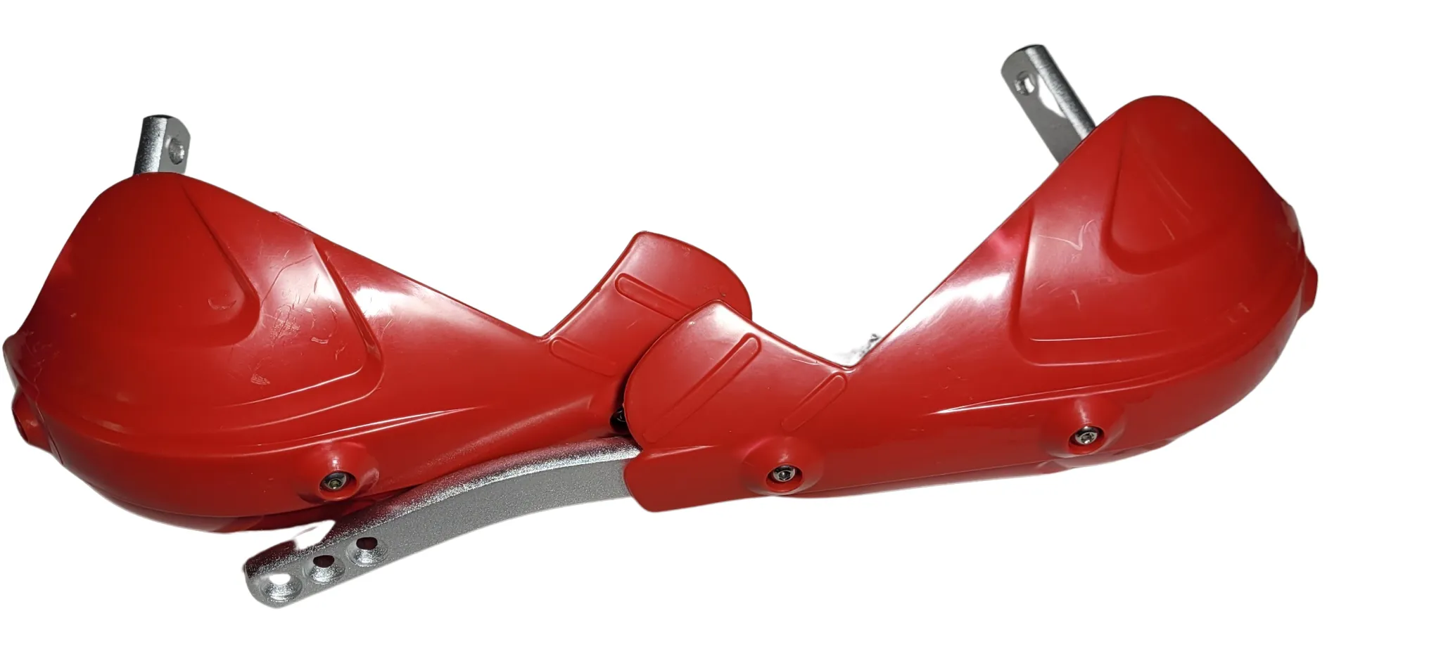 HG12 VENOM REINFORCED HAND GUARDS MOTO X ENDURO MX RED