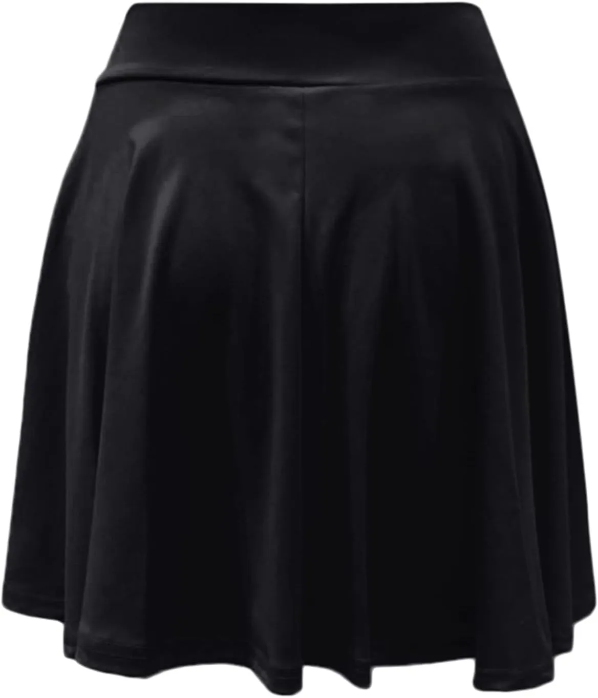 HGps8w Versatile Skirt for Women 2025 Summer Casual Solid High Waisted A-Line Tennis Golf Skorts Bulit-in-Shorts Mini Dress