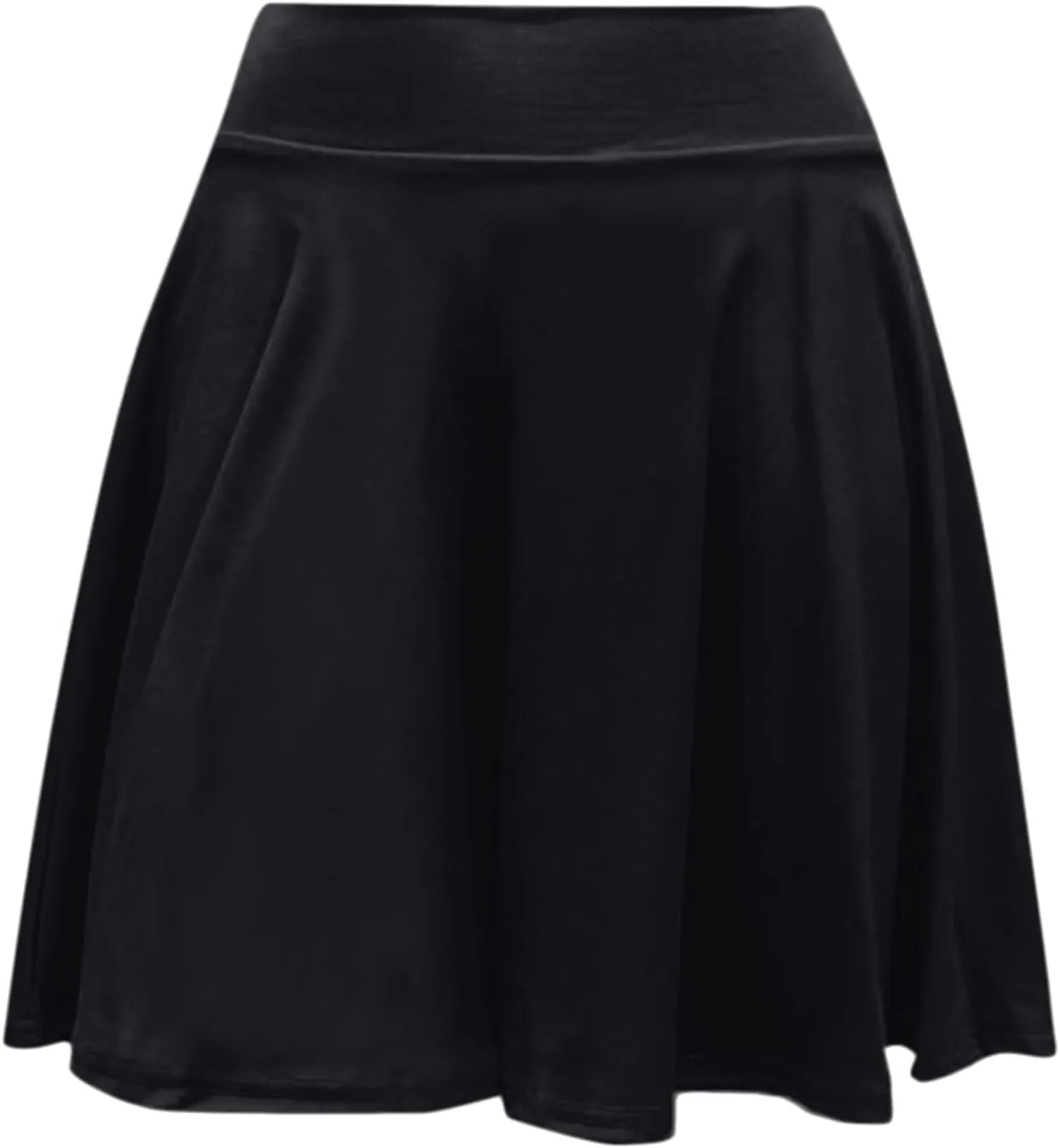 HGps8w Versatile Skirt for Women 2025 Summer Casual Solid High Waisted A-Line Tennis Golf Skorts Bulit-in-Shorts Mini Dress