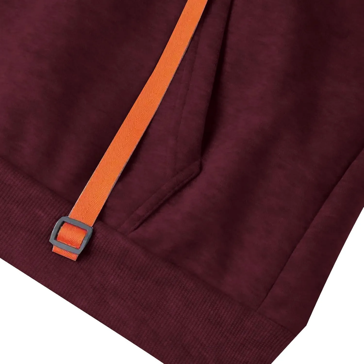 Hoodies For Men Tactical Quarter Zip Pullover Casual Long Sleeve Running Sweatshirt Multiple Pockets Outdoors Hoodie