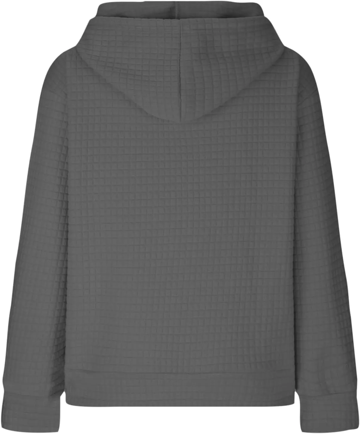 Hoodies For Women Casual Pullover Long Sleeve Drawstring Hooded Sweatshirt with Pocket 2024
