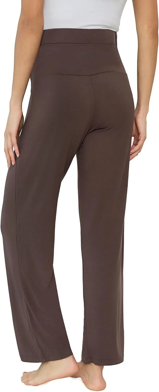 Joyaria Womens Maternity/Pregnancy Sweatpants Long Yoga/Pajama/Lounge Pants Over The Belly