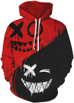 Keasmto 3D Ramen Chicken Noodle Soup Hoodie Beef Sweatshirt For Men Women Cotton Cute