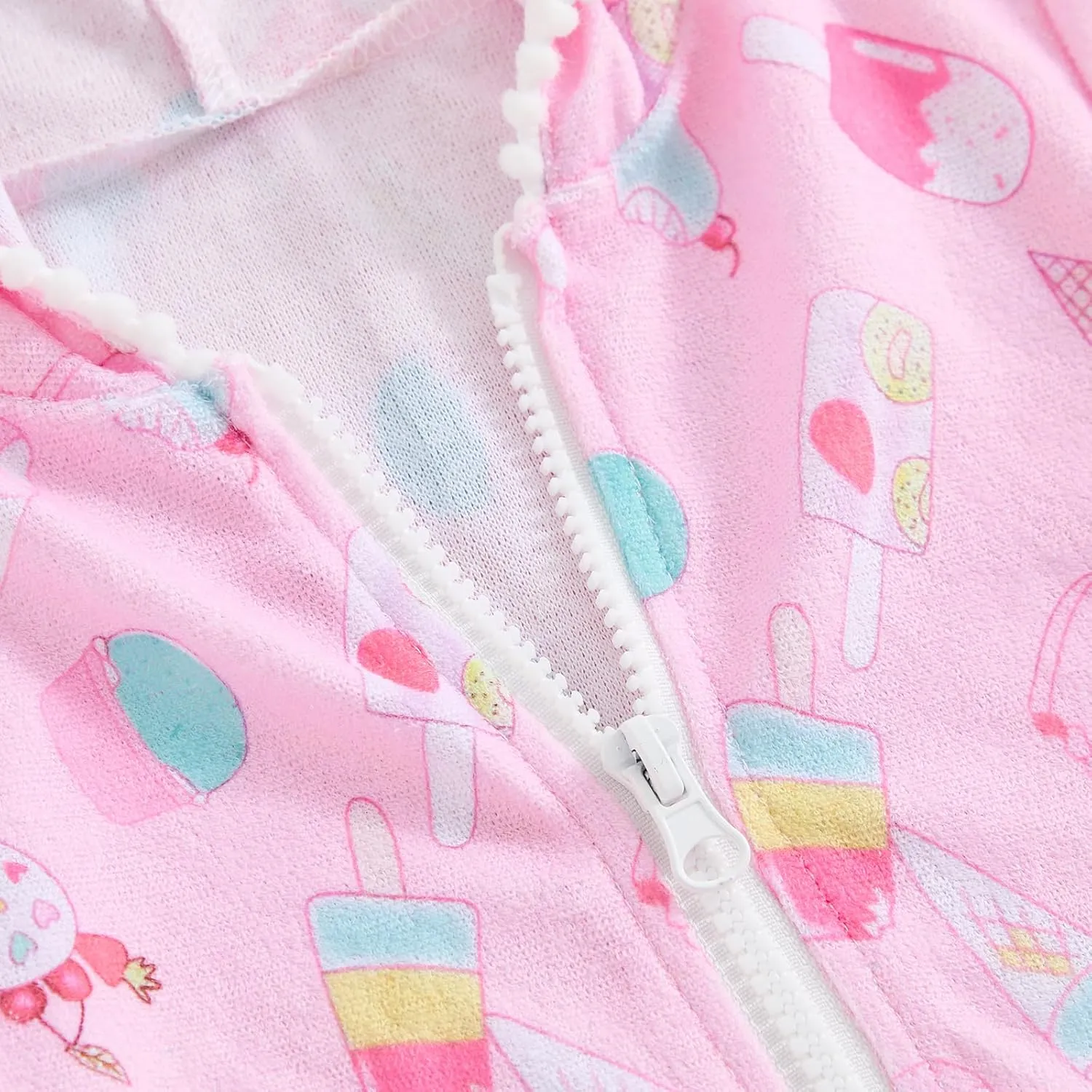 Kid Girls Swim Cover Up Kid Hooded Zip-Up Terry Swimsuit Coverup Towel Bathing Suit Bathrobe Pool Beach Robe Dress