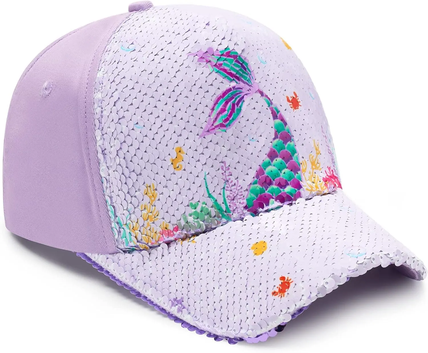 Kids Baseball Hat Unicorn Girls Baseball Cap Toddler Trucker Hat Girls Hats for Kids Ages 4-8