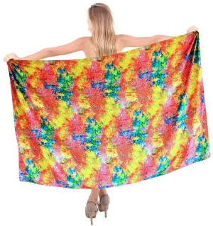 LA LEELA Women Beachwear Sarong Bikini Cover up Wrap Bathing Suit 27 ONE Size