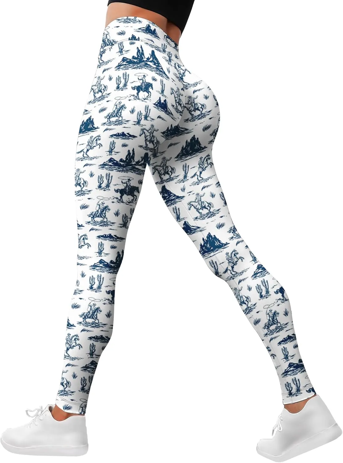 Leggings for Women Printed Funny Gym Womens Yoga Pants Floral Legging Flower Running Pant Athletic Legging